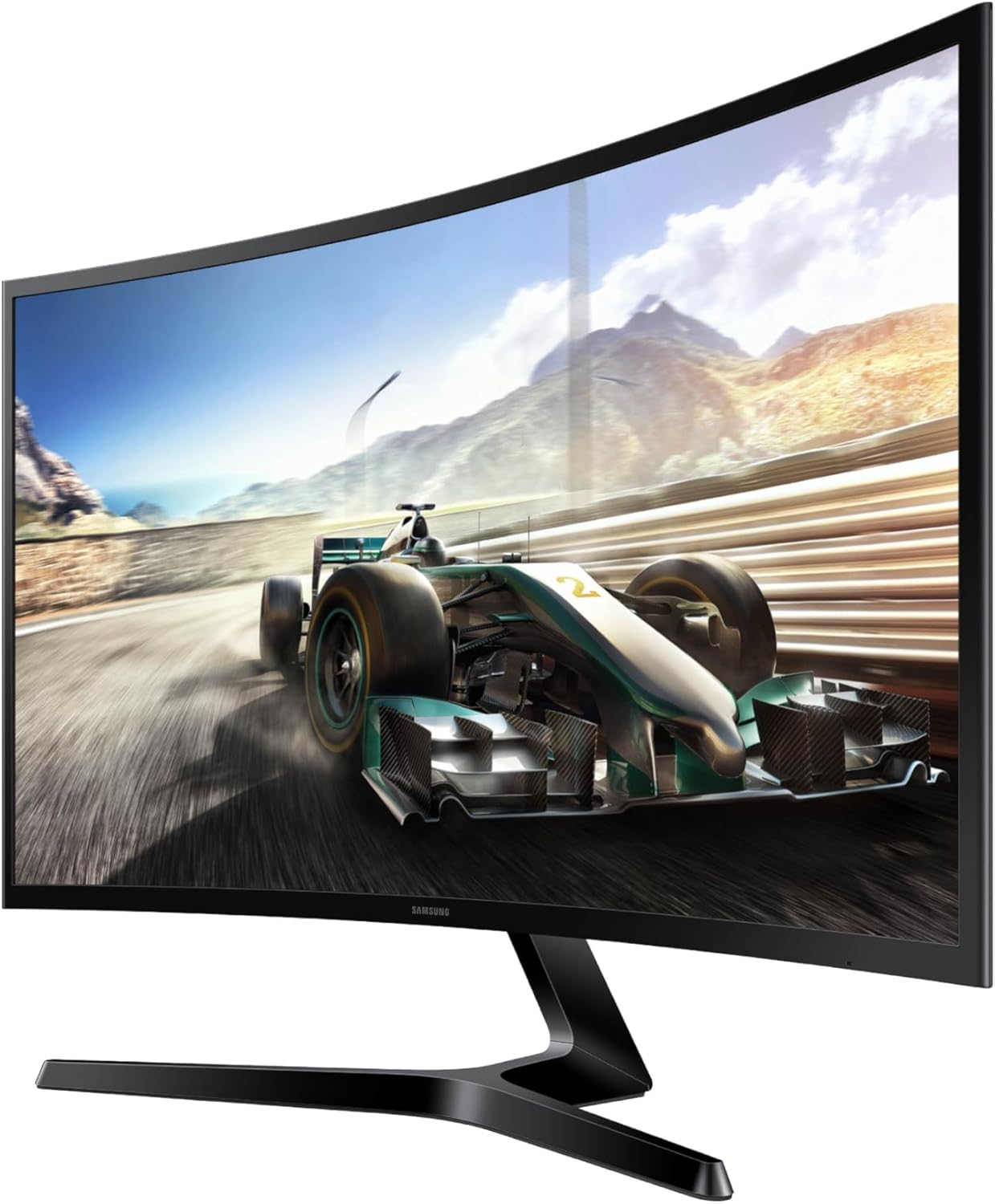 Samsung Visit the Samsung Store Samsung 27" Essential S3 (S36GD) Series FHD 1800R Curved Computer Monitor, 100Hz, Game Mode, Advanced Eye Comfort, HDMI and D-sub Ports, LS27D366GANXZA, 2024
