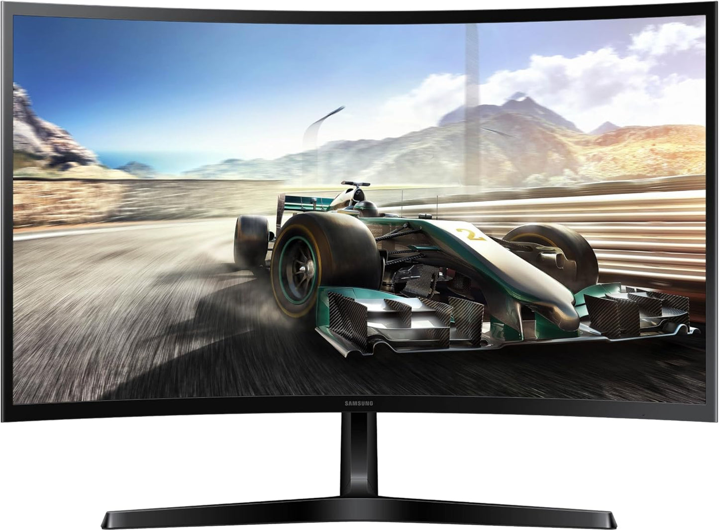 Samsung Visit the Samsung Store Samsung 27" Essential S3 (S36GD) Series FHD 1800R Curved Computer Monitor, 100Hz, Game Mode, Advanced Eye Comfort, HDMI and D-sub Ports, LS27D366GANXZA, 2024