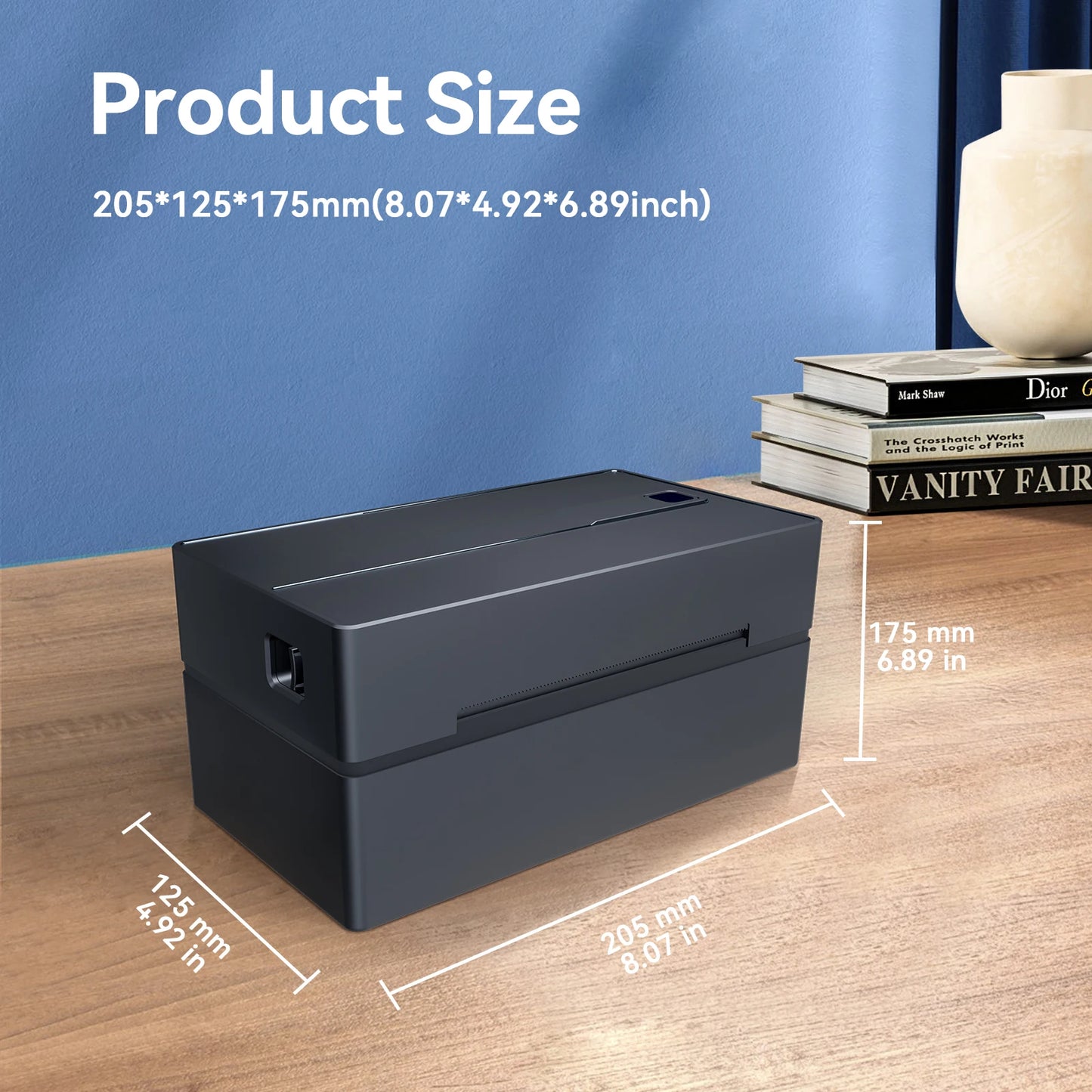 Bluetooth Thermal Label Printer — No Ink Required